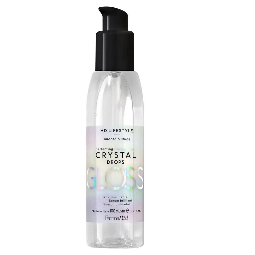 FARMAVITA HD Crystal Drops Jedwabny Olejek Nabłyszczający 100ml