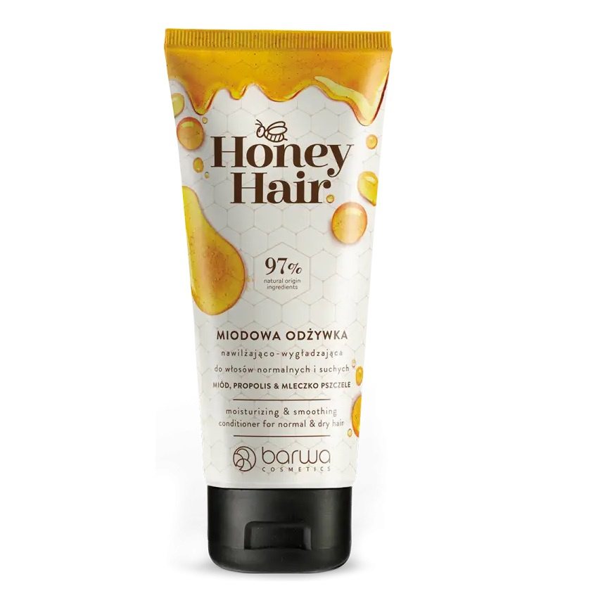 BARWA Honey Hair Miodowa Odżywka Nawilżająca 200ml