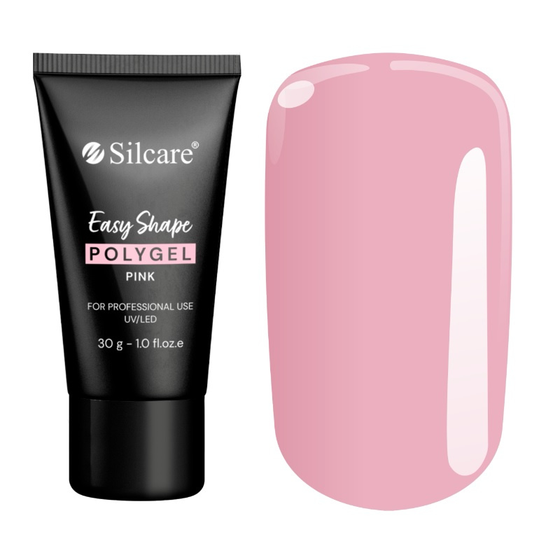SILCARE Easy Shape Polygel Akrylożel Do Paznokci Pink 30g