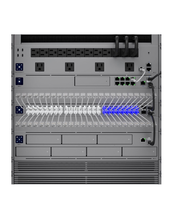 Ubiquiti Networks Ubiquiti Switch UniFi 32xRJ45 GBit/16xRJ45 2.5G/4xSFP+ Managed Max 19'' Rack-Mountable, 1,3'' Touchscreen