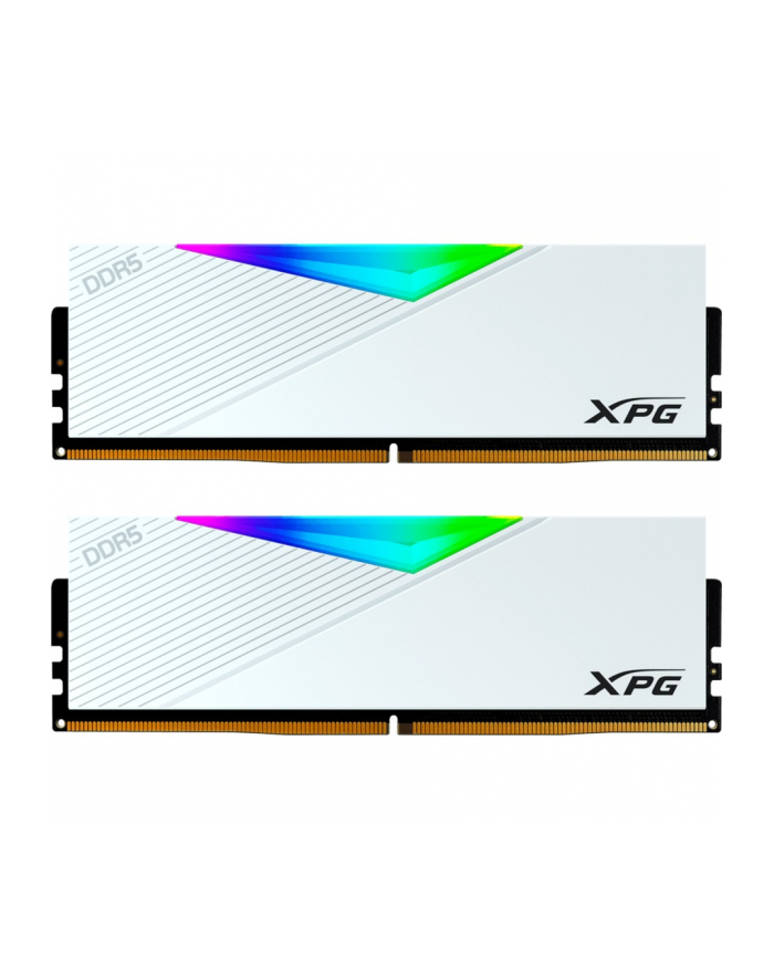 ADATA DDR5 - 64GB - 6400 - CL - 32 (2x 32 GB) dual kit, RAM (Kolor: BIAŁY, AX5U6400C3232G-DCLARWH, Lancer RGB, INTEL XMP)