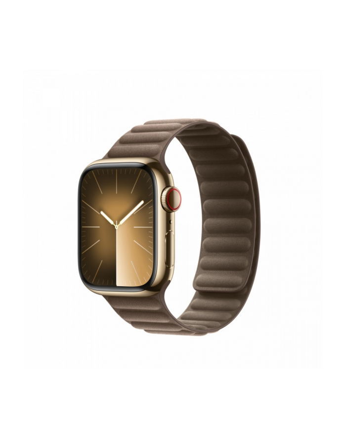 apple Karbowany pasek magnetyczny w kolorze jasnobeżowym do koperty 41 mm - rozmiar M/L