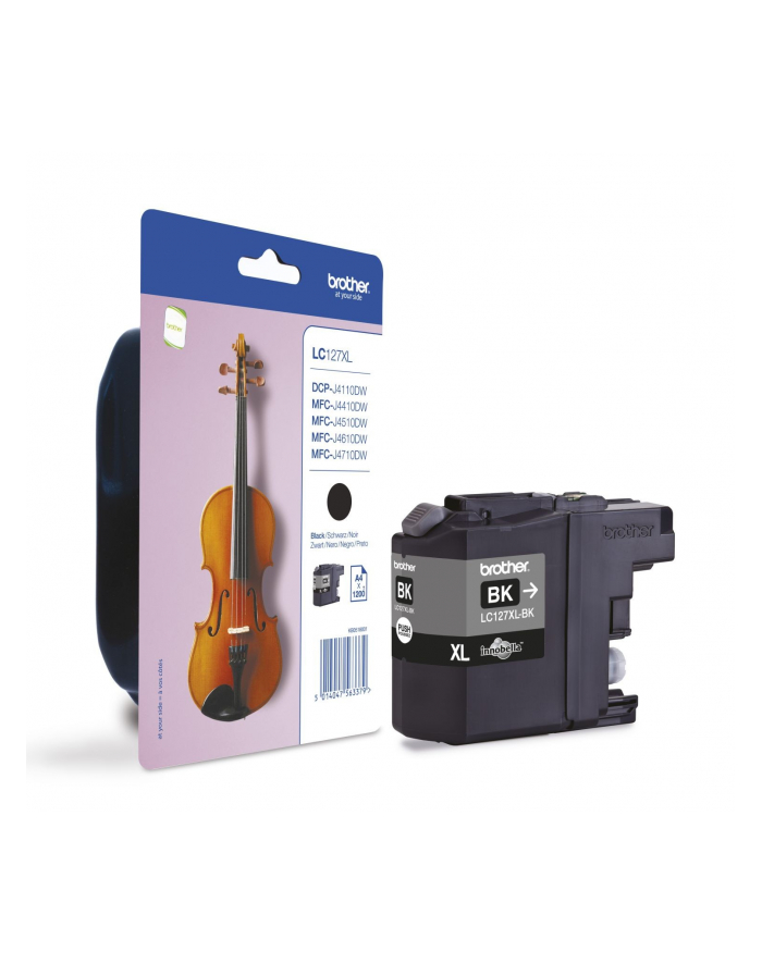 BROTHER LC127XLBKBPDR black ink blister