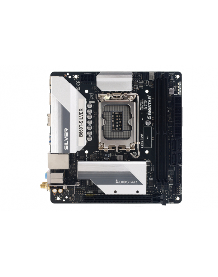 Biostar B660T-Silver - Socket 1700