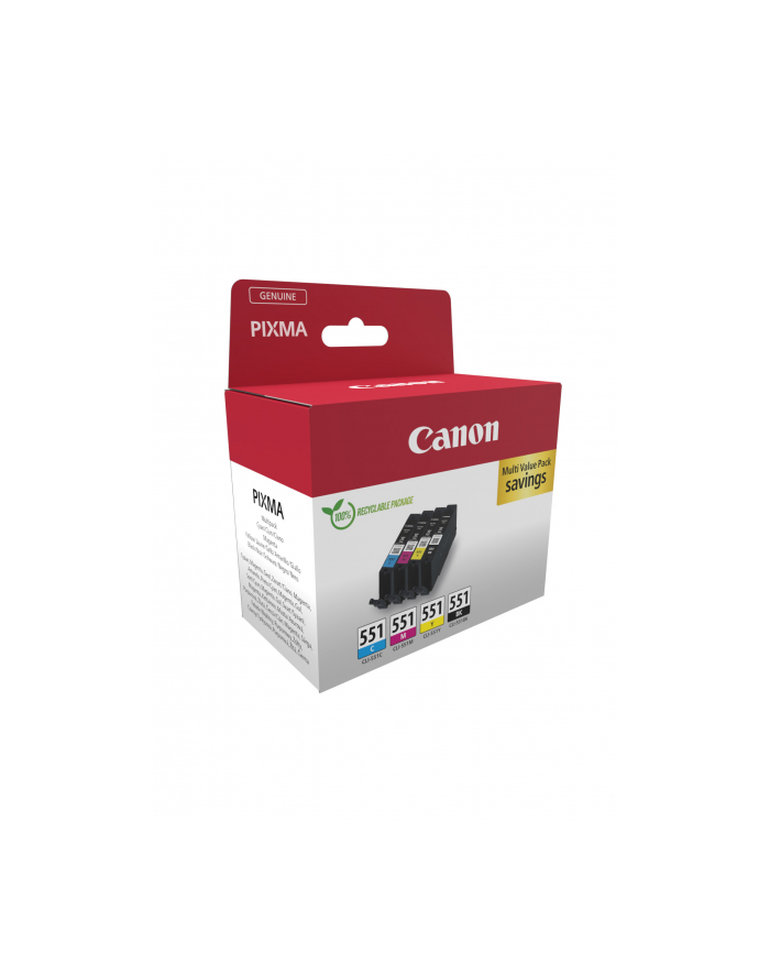 CANON CLI-551 Ink Cartridge C/M/Y/BK MultiPack blister