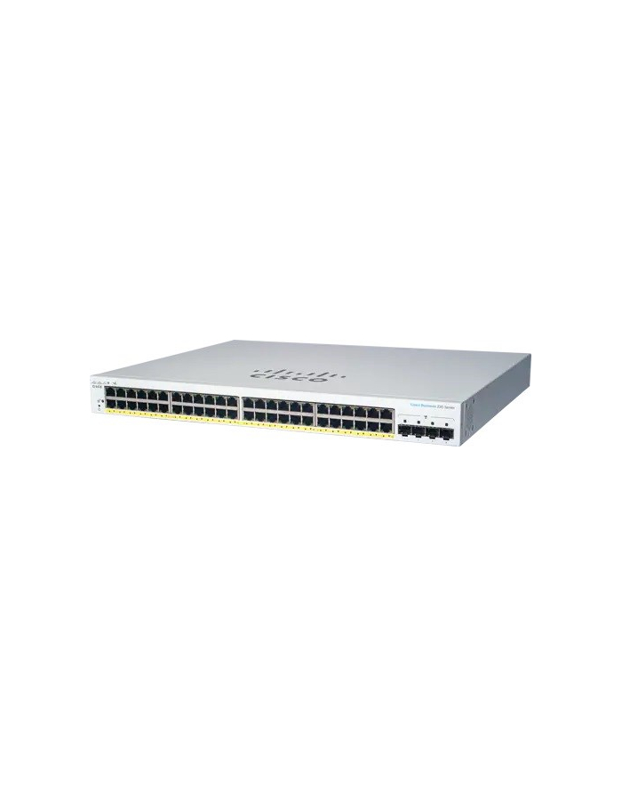 Cisco switch CBS220-48P-4G, 48xGbE RJ45, 4xSFP, PoE+, 382W (CBS22048P4GEURF)