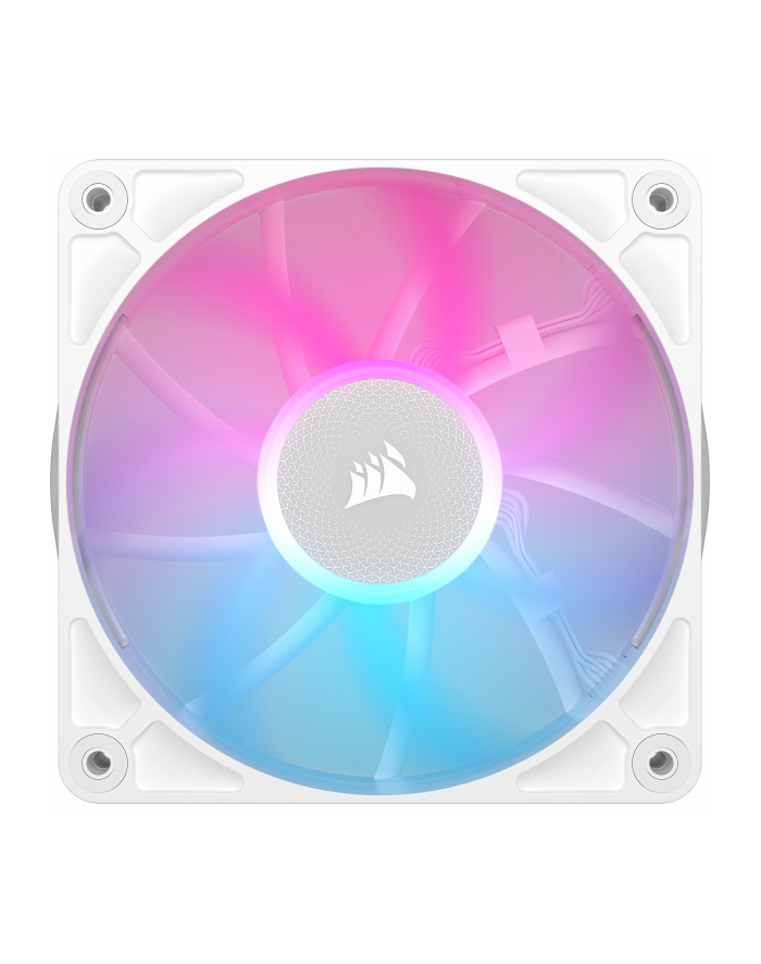 Corsair iCUE LINK RX120 RGB Triple, case fan (Kolor: BIAŁY, pack of 3, incl. hub)