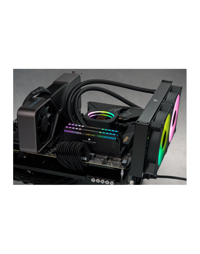 CORSAIR DOMINATOR PLATINUM RGB DDR5 32GB 2x32GB 5600MHz C36 1.25V DIMM BLACK