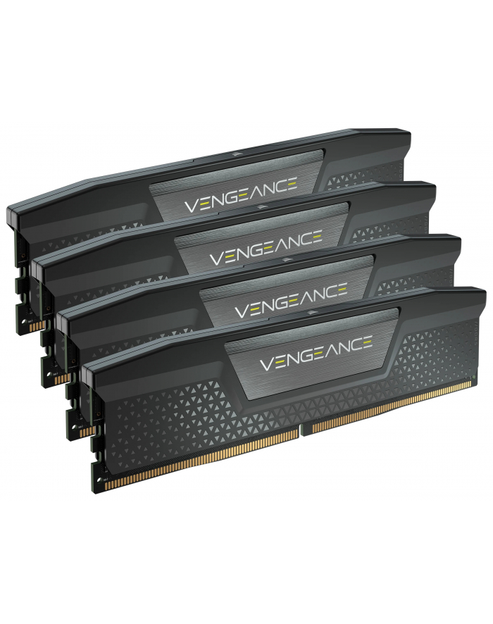 CORSAIR VENGEANCE 96GB 4x24GB DDR5 6000MT/s DIMM Unbuffered 30-36-36-76 Std PMIC XMP 3.0 Black Heatspreader 1.4V