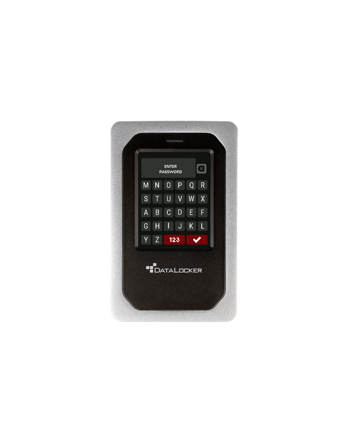 DataLocker DL4 FE zewnętrzny dysk twarde 500 GB Aluminium, Czarny