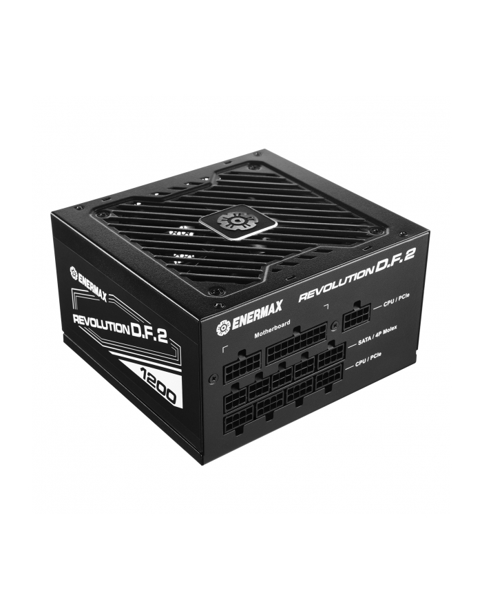 Enermax REVOLUTION D.F.2 1200W, PC power supply (Kolor: CZARNY, cable management, 1200 watts)