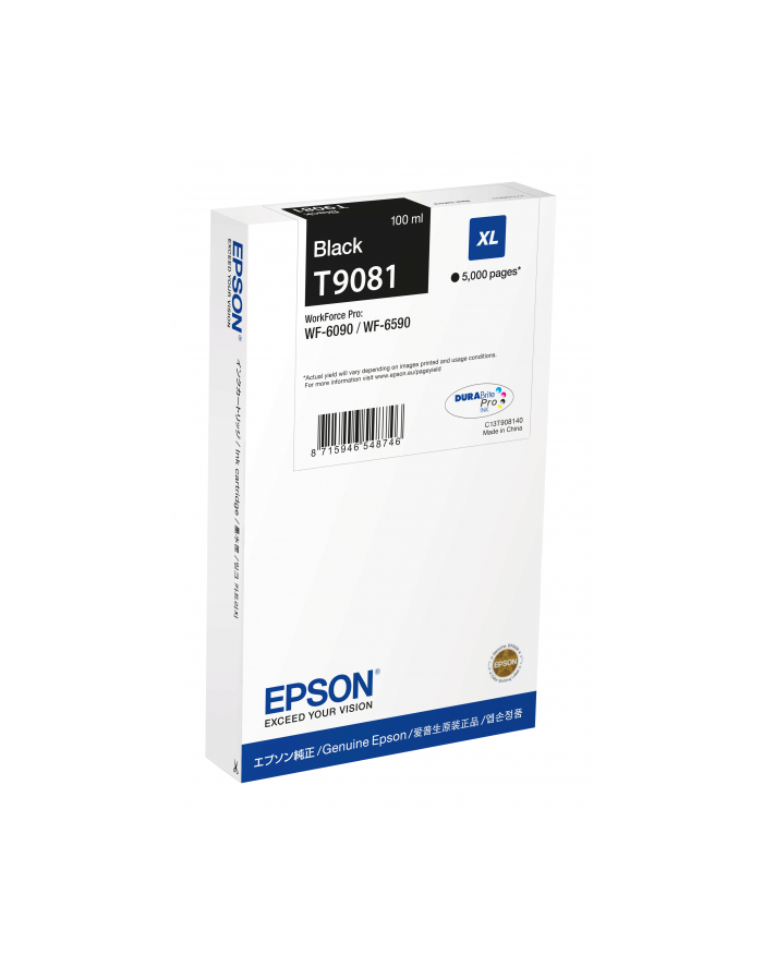 EPSON WF-6xxx Ink Cartridge Black XL