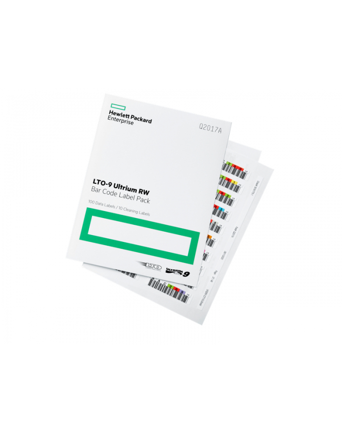 hewlett packard enterprise HPE LTO-9 Ultrium RW Bar Code Label Pack