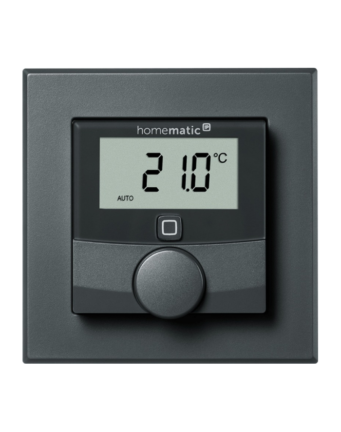 Homematic IP wall thermostat with humidity sensor (HmIP-WTH-A) (anthracite)