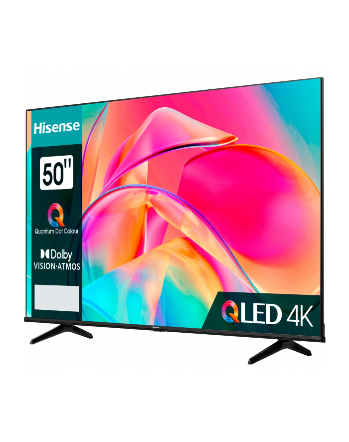 Zdjęcia - Telewizor Hisense 50E77KQ  127 cm  4K Ultra HD Smart TV Czarny 25 (50")