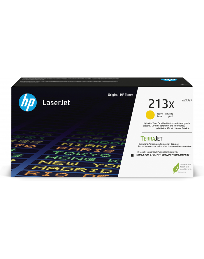 hp inc. HP 213X Yellow Original LaserJet Toner Cartridge