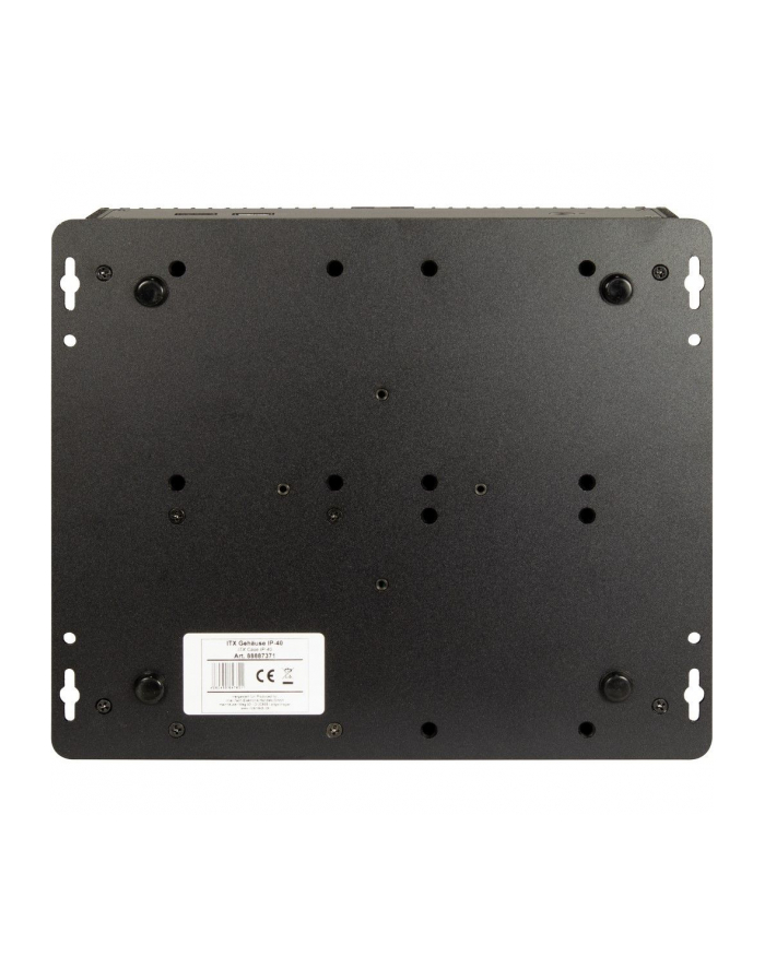 Inter-Tech IP-40, tower housing (Kolor: CZARNY)