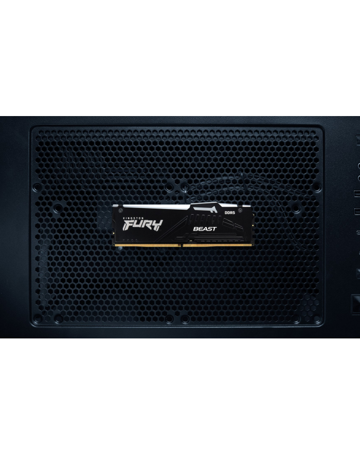 kingston Pamięć DDR5 Fury Beast RGB 64GB(4*16GB)/6000 CL40 czarna