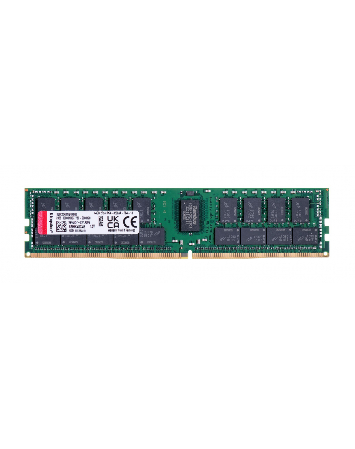 Kingston Pamięć Ram 1X64Gb Dimm Ddr4 Ksm32Rd4/64Mfr - Non-Ecc (KSM32RD464MFR)