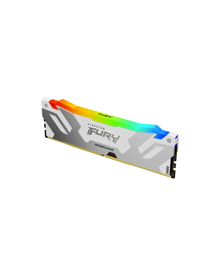 KINGSTON 16GB 7600MT/s DDR5 CL38 DIMM FURY Renegade RGB White XMP