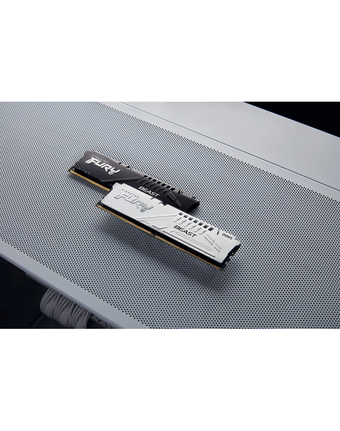 kingston Pamięć DDR5 Fury Beast 16GB(1*16GB)/5600  CL36 Biała