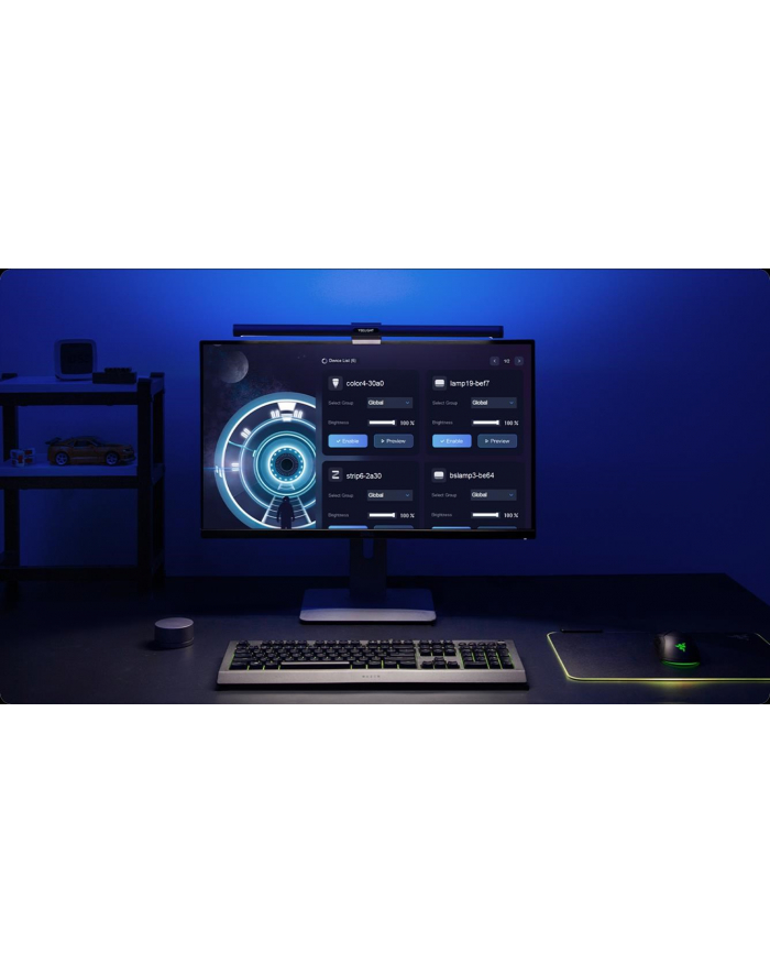 Lampa Yeelight Screen Light Bar Pro RGB (srebrny)