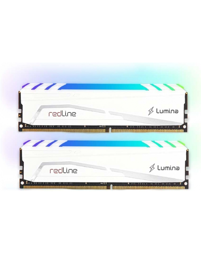 Mushkin 32 GB DDR4-3200 Kit, memory (Kolor: BIAŁY, MLB4C320EJJP16GX2, Redline Lumina White, XMP)
