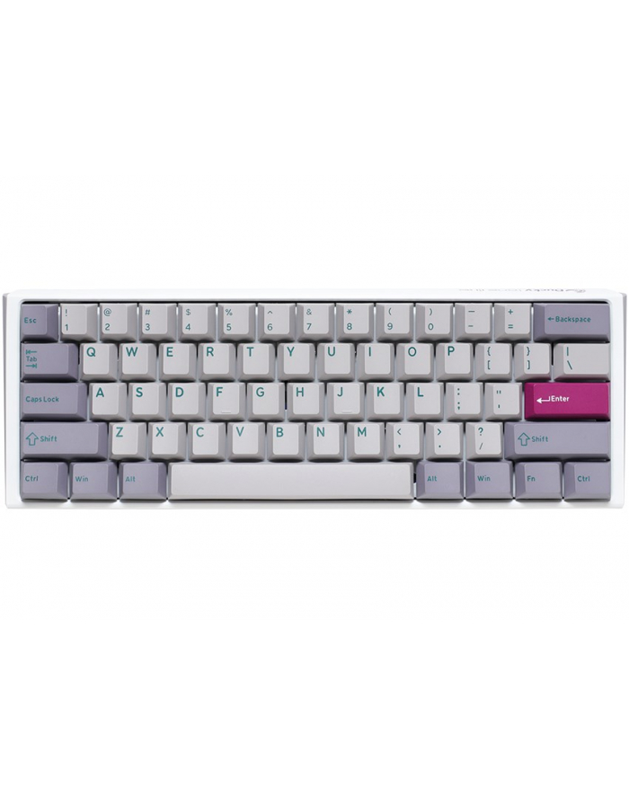 Ducky One 3 Mist Grey Mini Klawiatura Gamingowa, RGB LED - MX-Red US