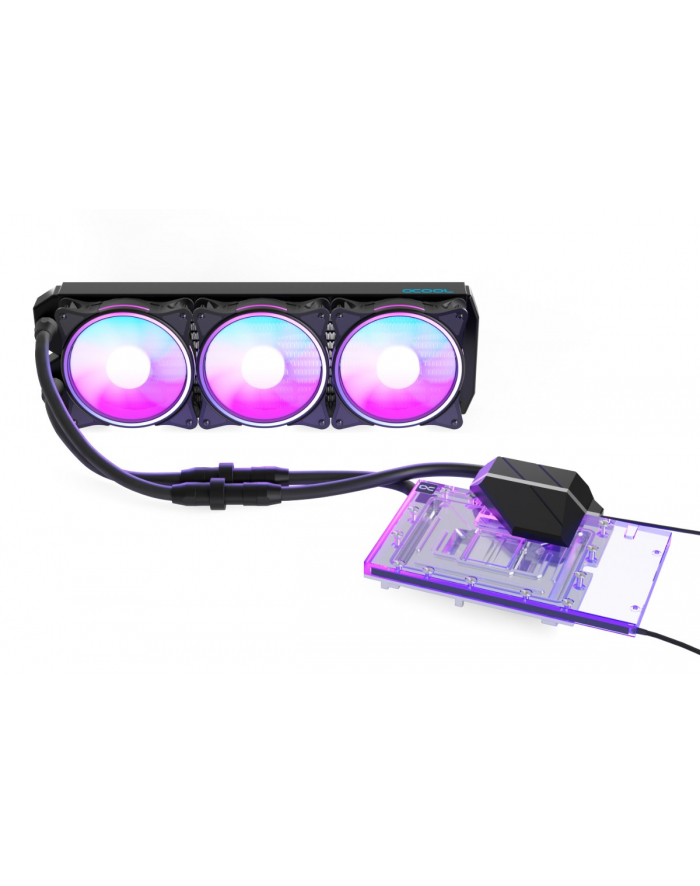 Młynek do lodu Alphacool 2 AIO - 360mm RTX 4080 FE z płytą tylną