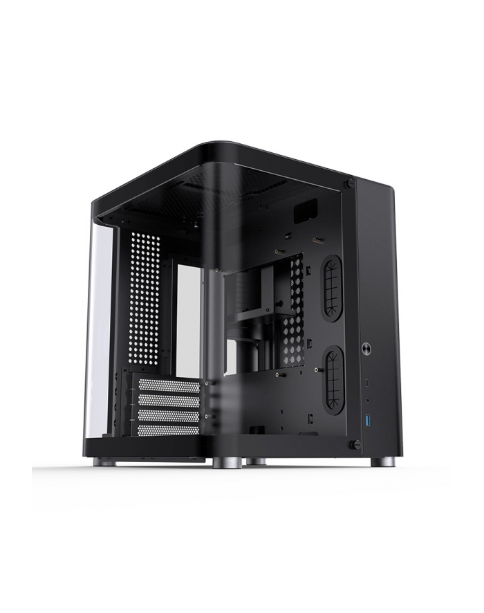 Obudowa Jonsbo TK-1 20 Micro-ATX, Szkło Hartowane - czarna