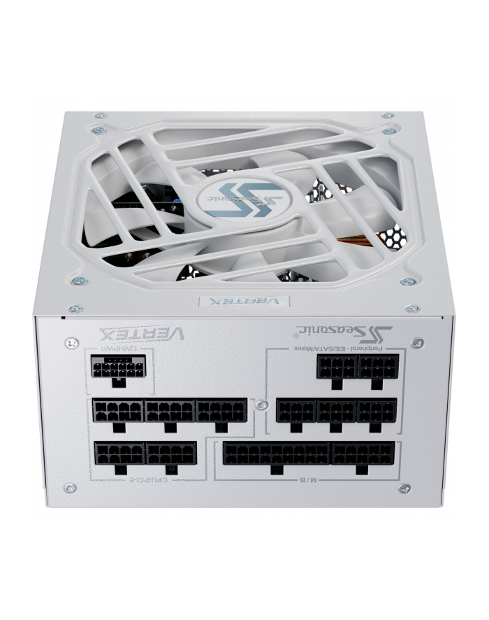 no name Zasilacz Seasonic Vertex GX White 80 PLUS Gold, modułowy, ATX 30, PCIe 50 - 1000 W