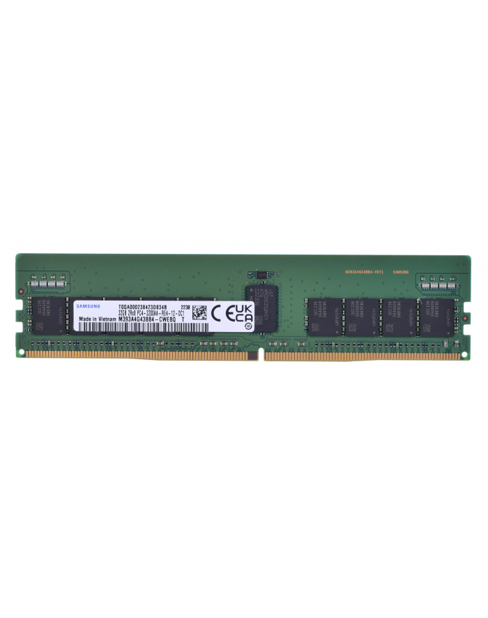 samsung semiconductor Samsung RDIMM 32GB DDR4 2Rx8 3200MHz PC4-25600 ECC REGISTERED M393A4G43BB4-CWE