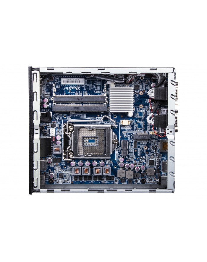 Shuttle XPC slim DH610, Barebone Kolor: CZARNY, without operating system