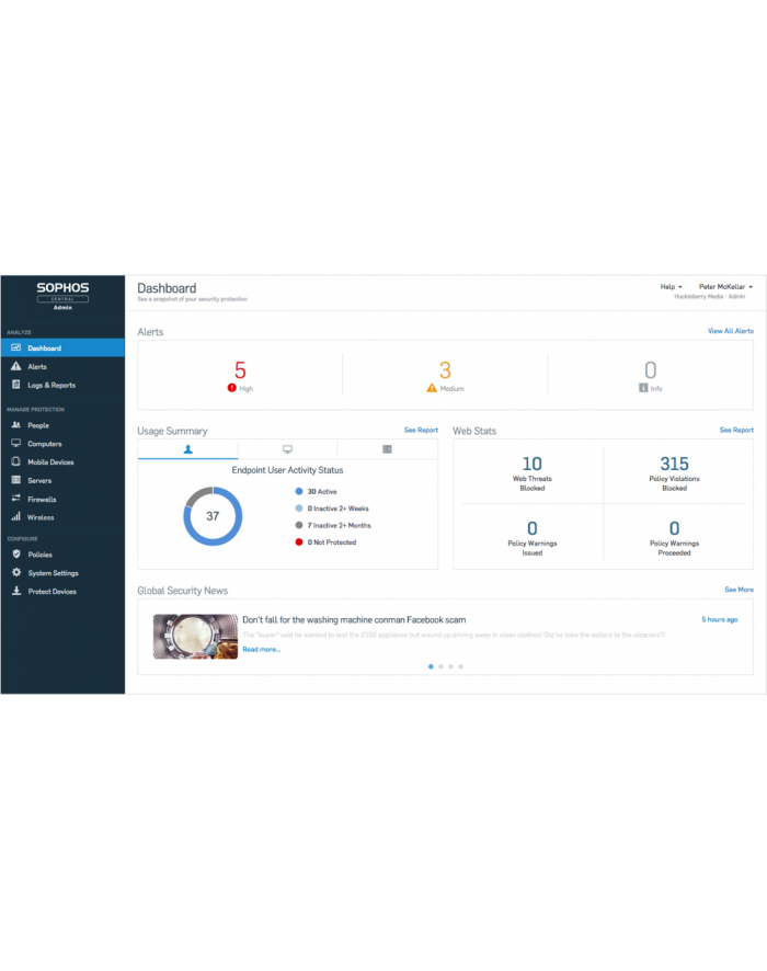 SOPHOS Central Intercept X Advanced for Server - 25-49 SERVERS - 12 MOS - RENEWAL