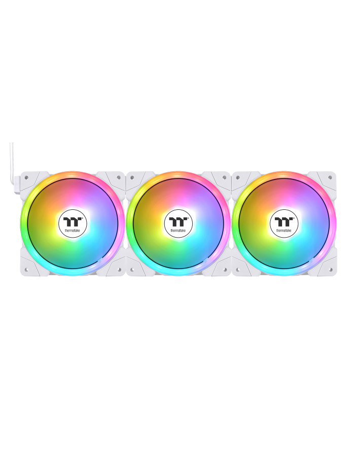Thermaltake SWAFAN EX12 ARGB Sync PC Cooling Fan Kolor: BIAŁY TT Premium Edition, case fan (Kolor: BIAŁY, pack of 3)