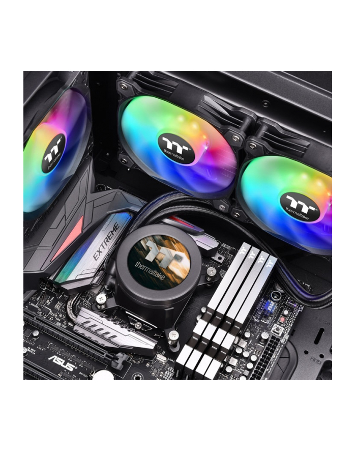 Thermaltake TH120 V2 ARGB Sync All-In-One Liquid Cooler, water cooling (Kolor: CZARNY)