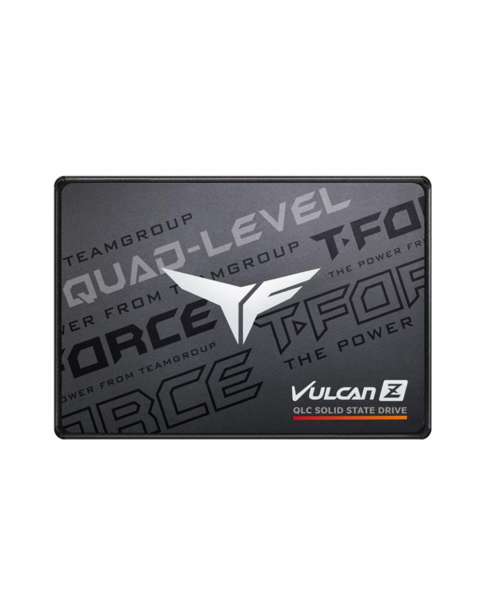 Team Group VULCAN Z QLC 4 TB, SSD Kolor: CZARNY/grey, SATA 6 Gb/s, 2.5 T253TY004T0C101
