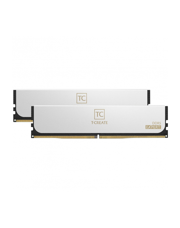 Team Group DDR5 - 96GB - 6800 - CL - 36 (2x 48 GB) dual kit, RAM (Kolor: BIAŁY, CTCWD596G6800HC36DDC01, T-CREATE EXPERT)
