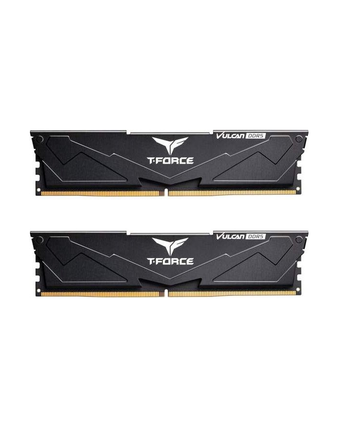 Team Group DDR5 16GB - 5200 - CL - 40 - Single-Kit - DIMM -FLBD516G5200HC40CDC016, Vulcan, XMP, Kolor: CZARNY