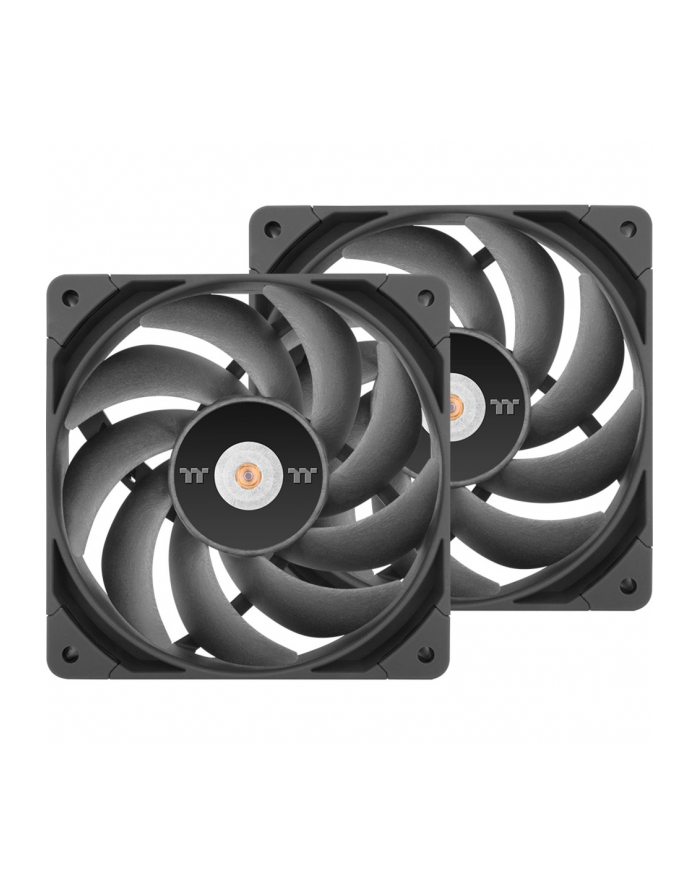 Thermaltake TOUGHFAN 14 Pro High Static Pressure PC Cooling Fan 140x140x25, case fan (Kolor: CZARNY, 2 fans pack)