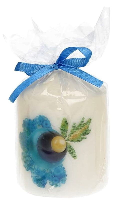 Świeczka folk, róża kaszubska