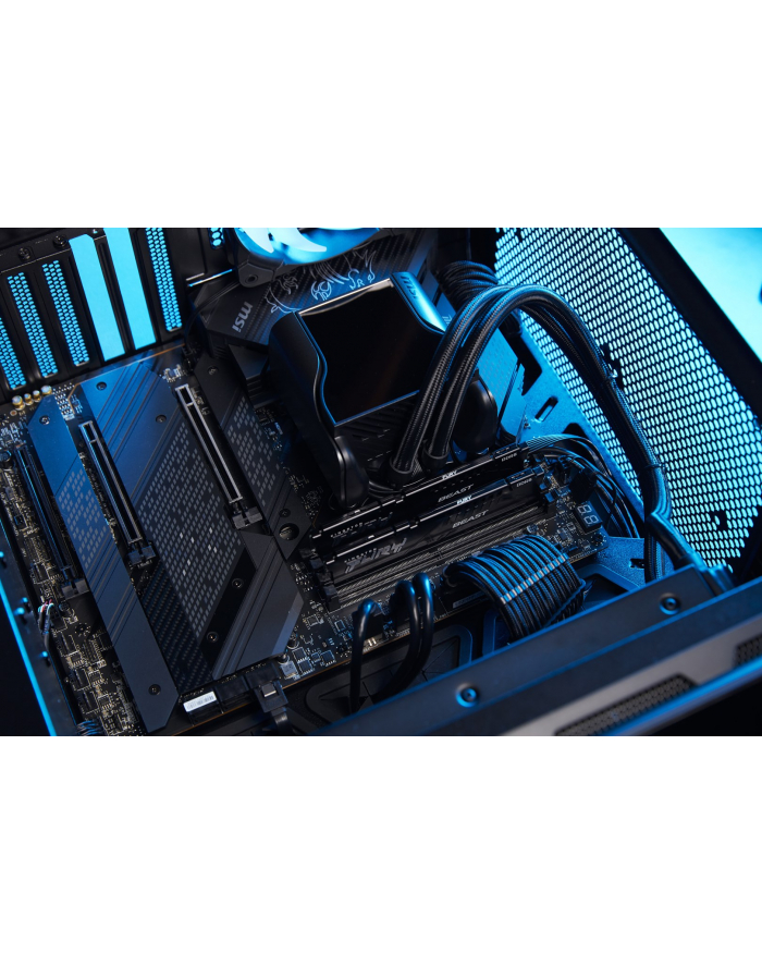 kingston Pamięć DDR5 Fury Beast 64GB(4*16GB)/5200 CL40 czarna