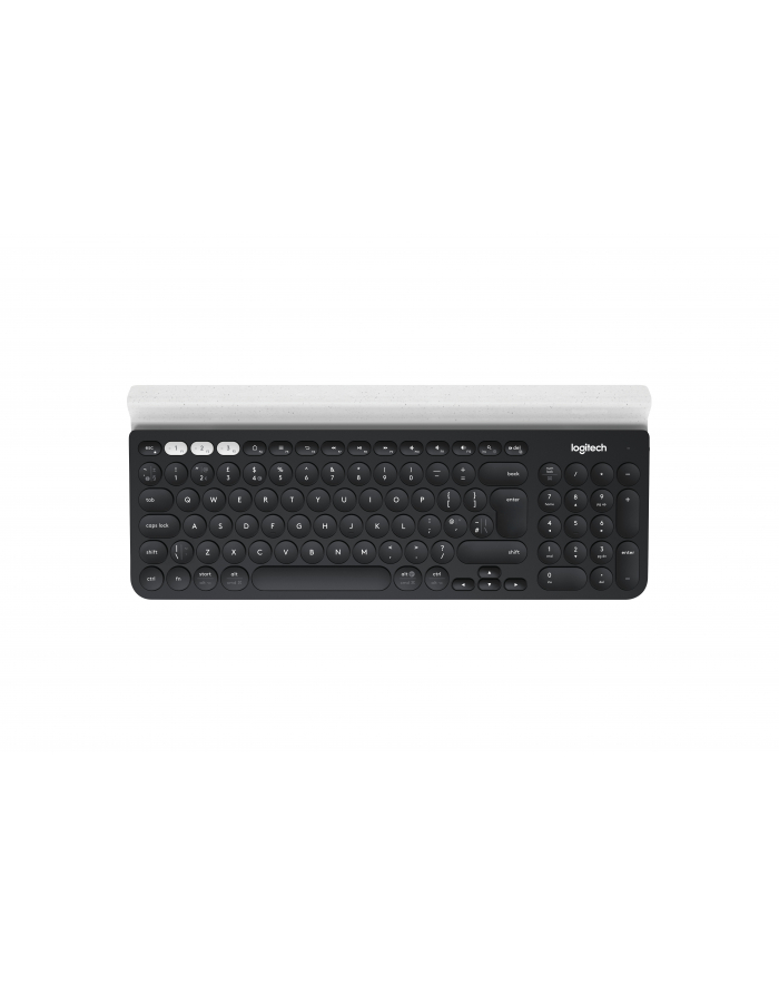 LOGITECH K780 Multi-Device Wireless Keyboard - DARK GREY/SPECKLED WHITE - 2.4GHZ/BT CH
