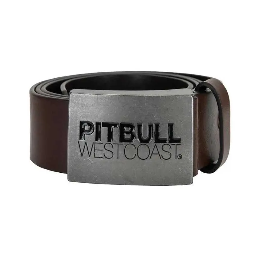 Pasek skórzany PITBULL TNT - Brązowy • RATY 0% Kup dziś i zapłać za 30 dni GRATIS WYSYŁKA ZWROT DO 100 DNI