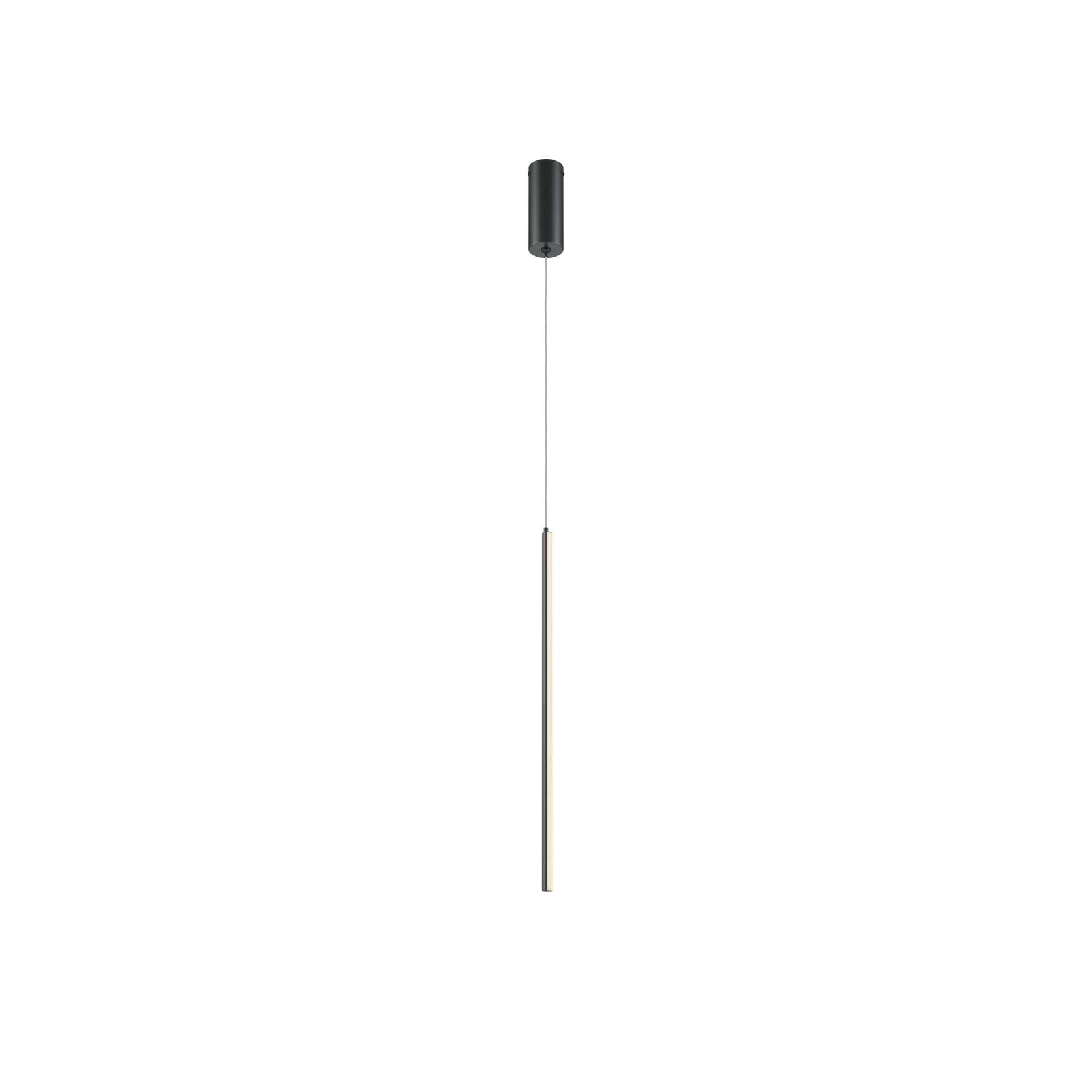 Lampa wisząca, długa tuba, do kuchni MOD246PL-L12BK z serii HALO