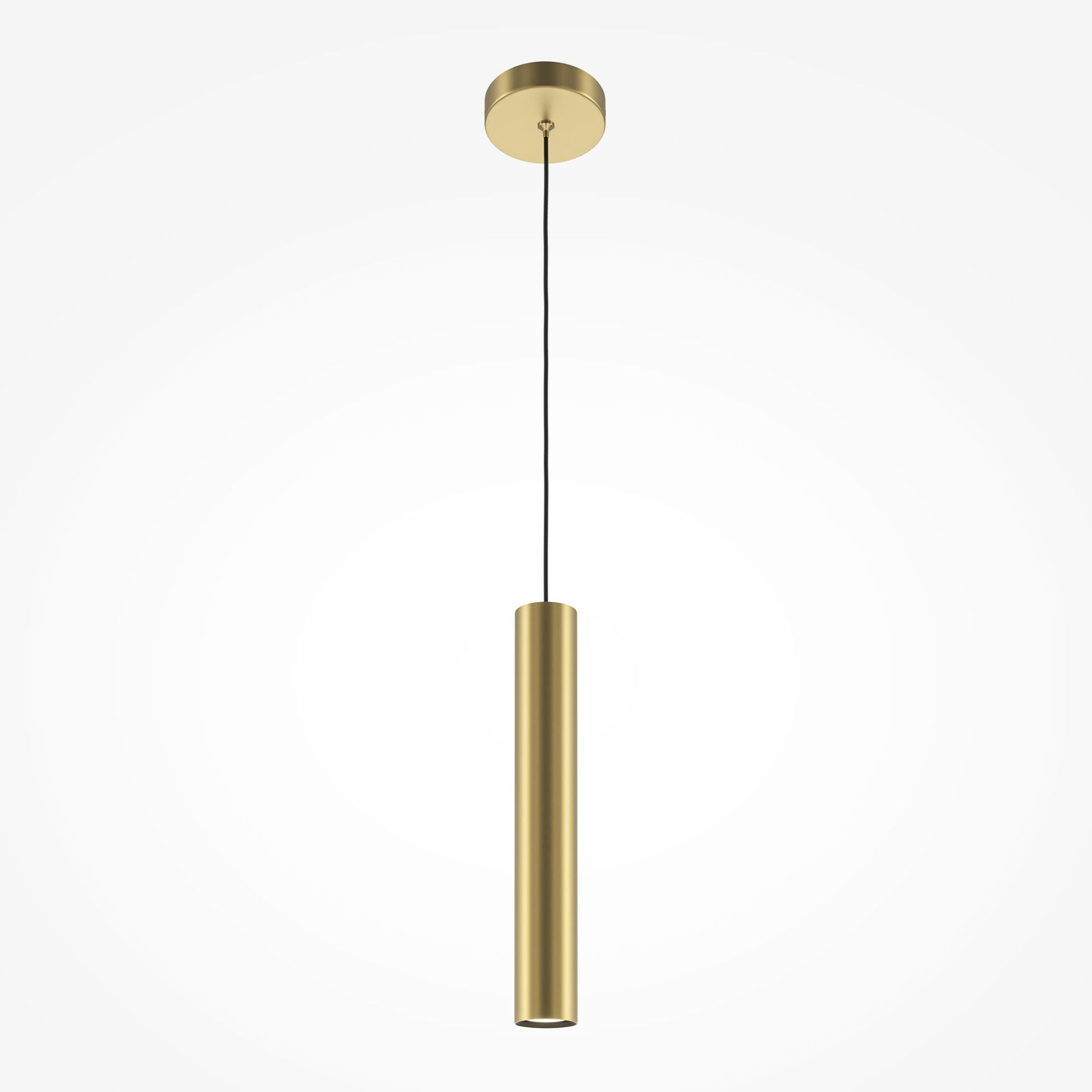 Lampa wisząca, złota tuba, do kuchni MOD161PL-01G1 z serii PRO FOCUS