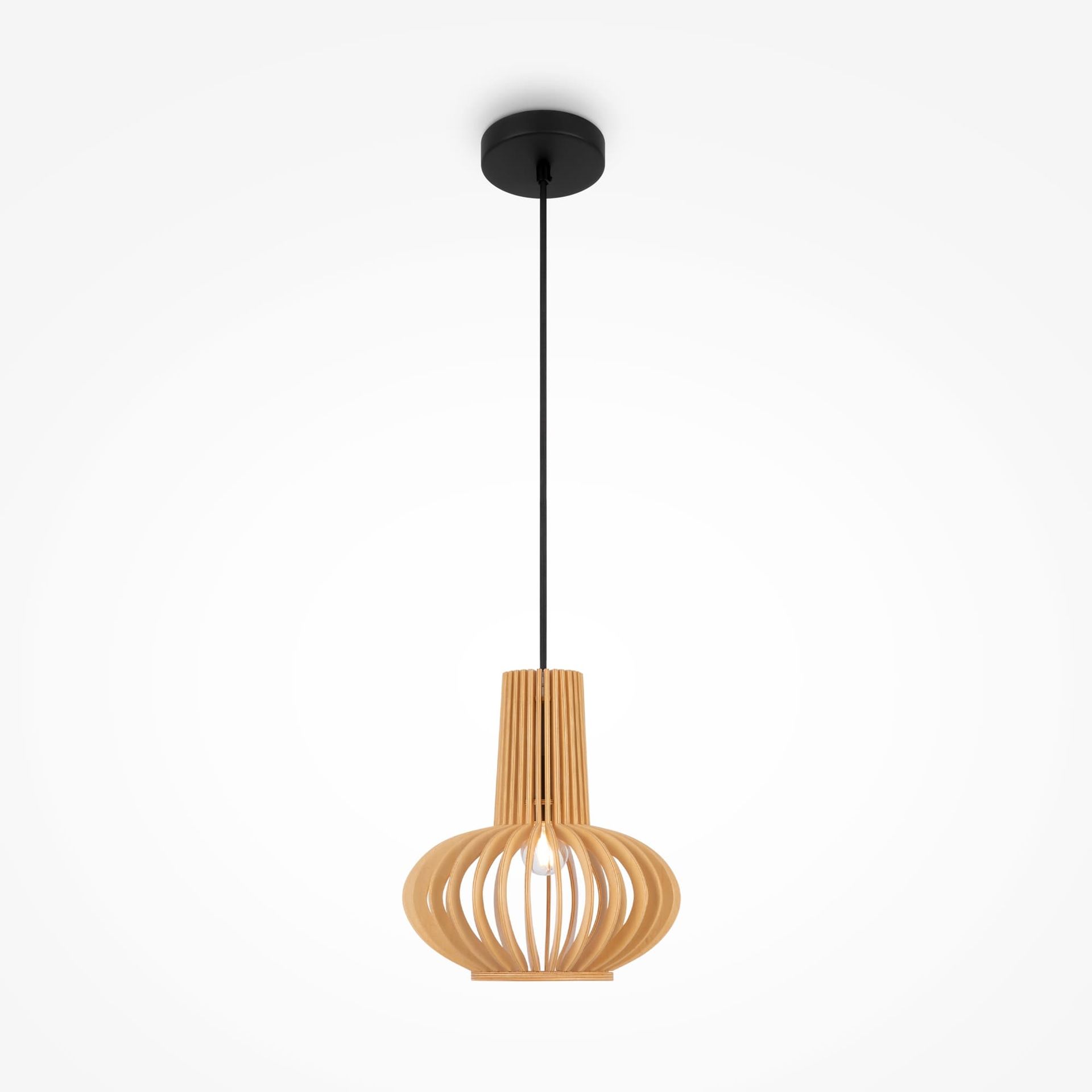 Lampa wisząca boho o ciekawym kształcie MOD193PL-01W z serii ROOTS