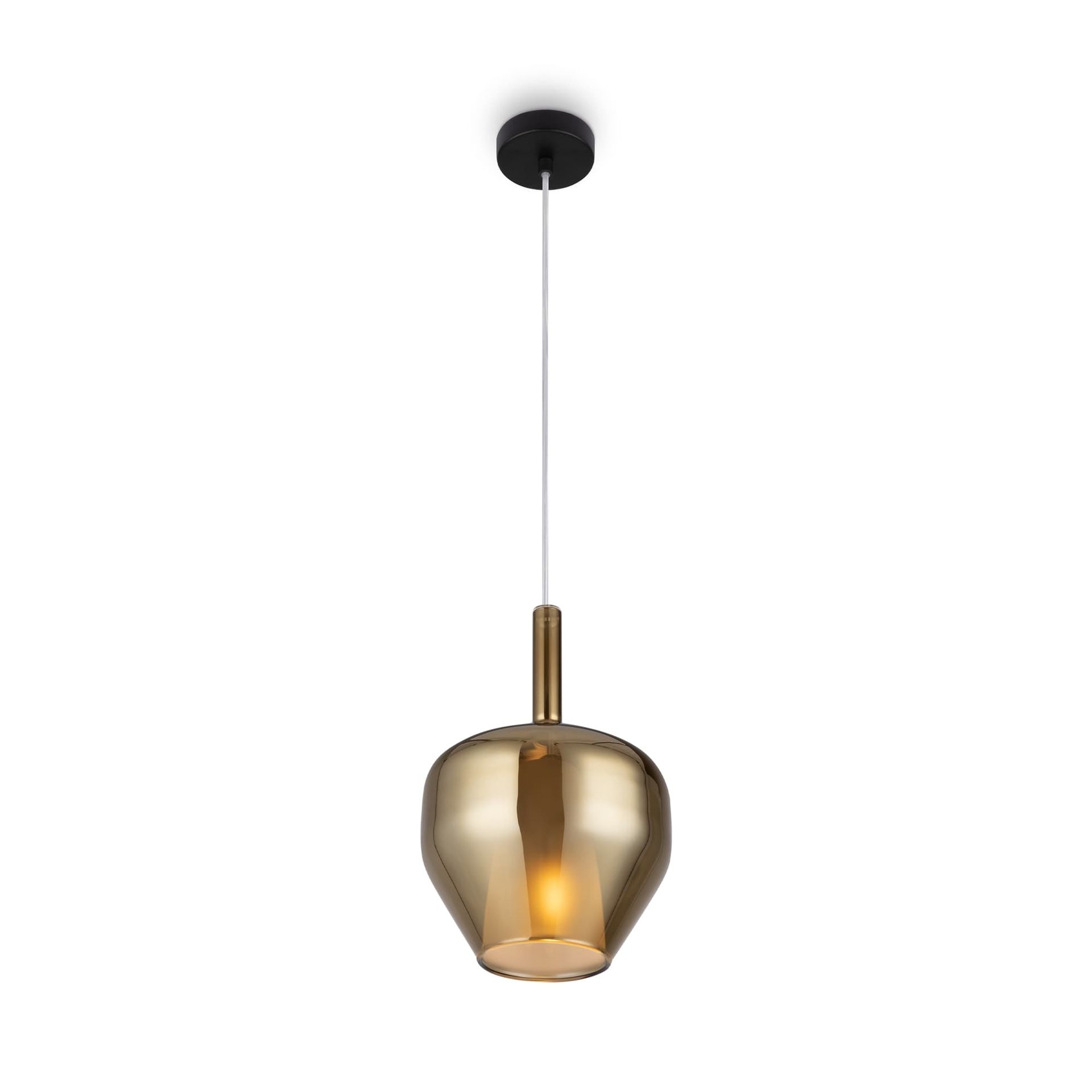 Nietuzinkowa lampa wisząca, gwint E27 MOD271PL-01B4 z serii DUALITY