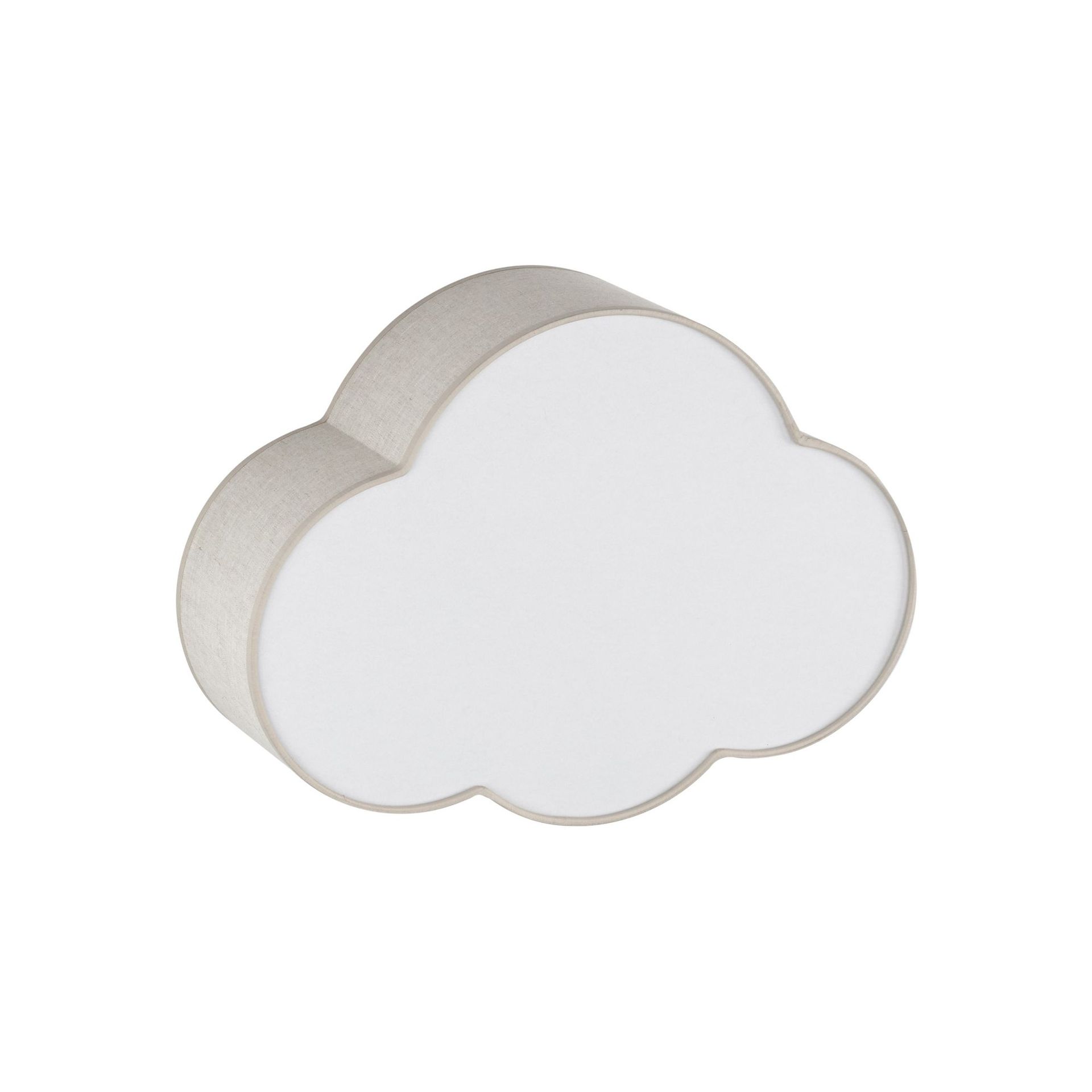 Beżowa lampa sufitowa chmurka dziecięca TK 10006 z serii CLOUD