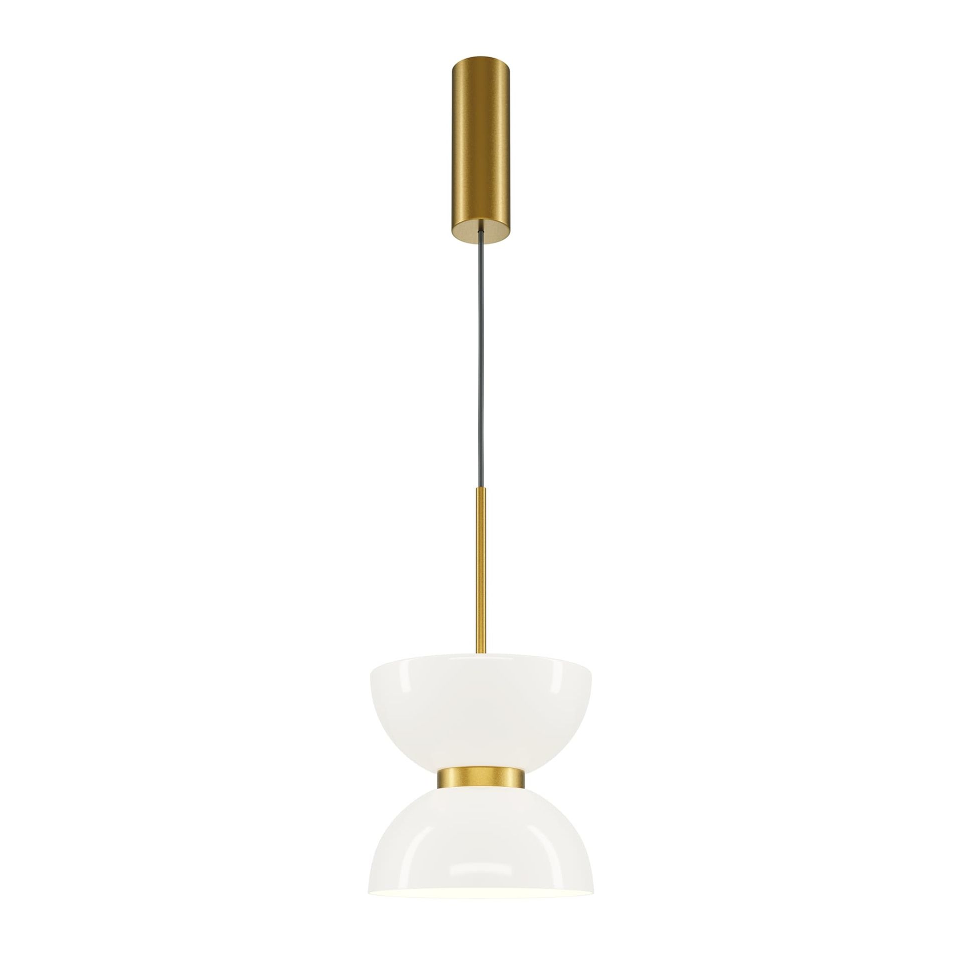 Złota lampa wisząca, wyszukany klosz MOD178PL-L11G3K z serii KYOTO